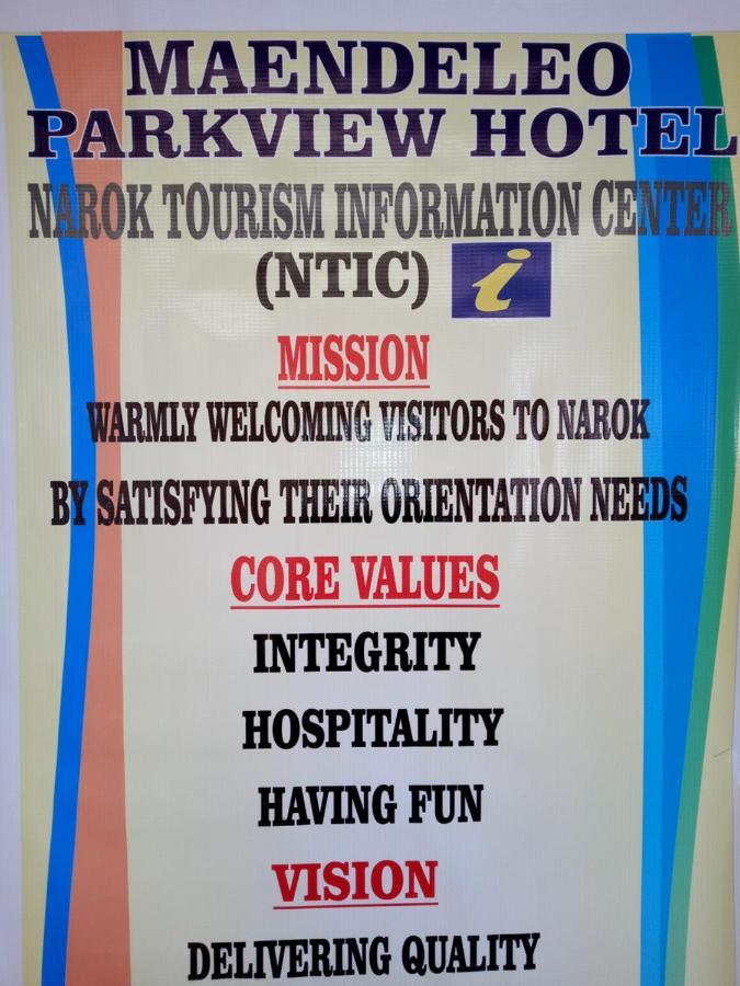Maendeleo Parkview Hotel Narok Buitenkant foto